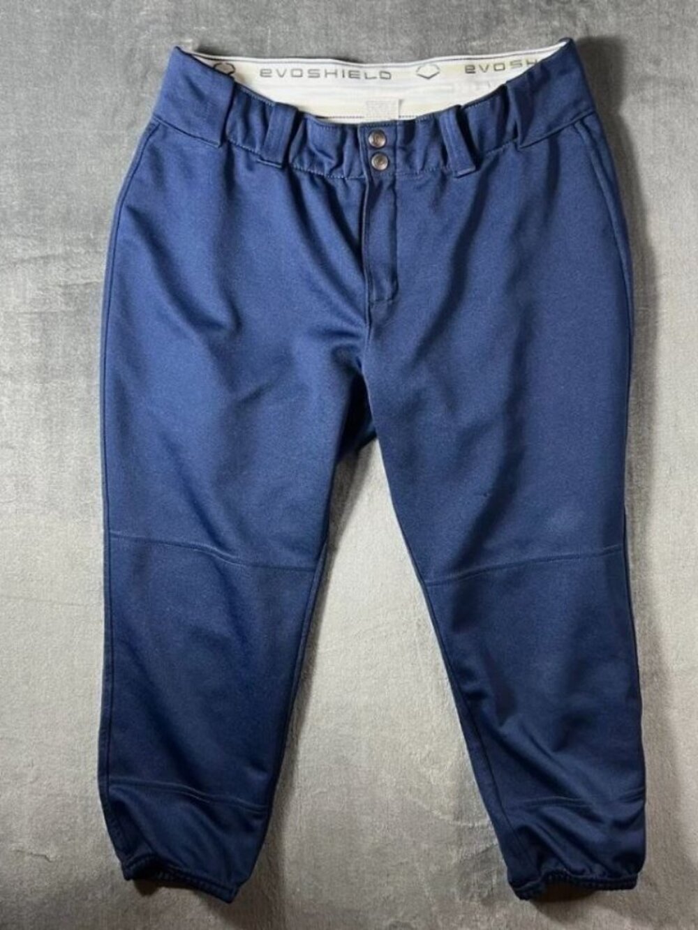 EvoShield Baseball Pants Women's L Blue Mid Rise Athletic Fit